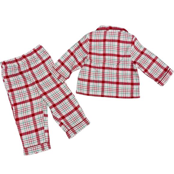 NWT Little English Size 8 Holiday Plaid Classic Pajama Set - Picture 2 of 3
